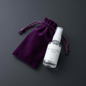 Toy Cleaner Spray and Storage Pouch